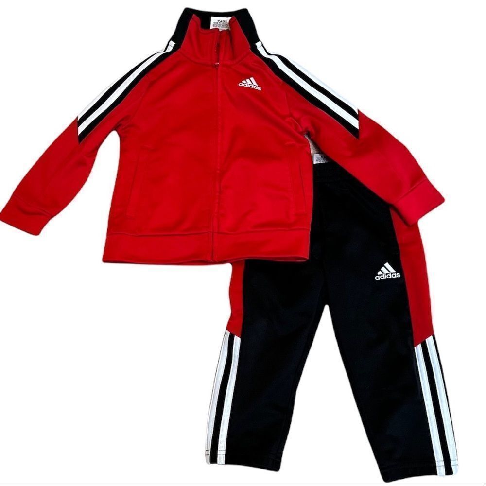 Adidas Sweater and Track Pants Set Toddler 2T
